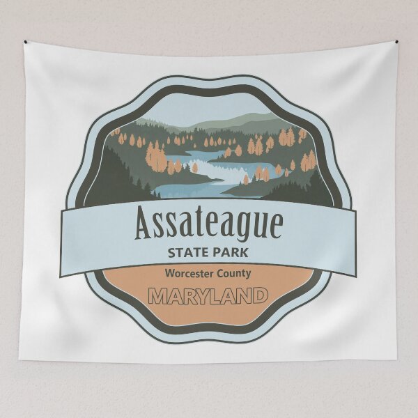 Item preview, Assateague State Park Worcester County, Maryland designed and sold by Wanderful-roads.