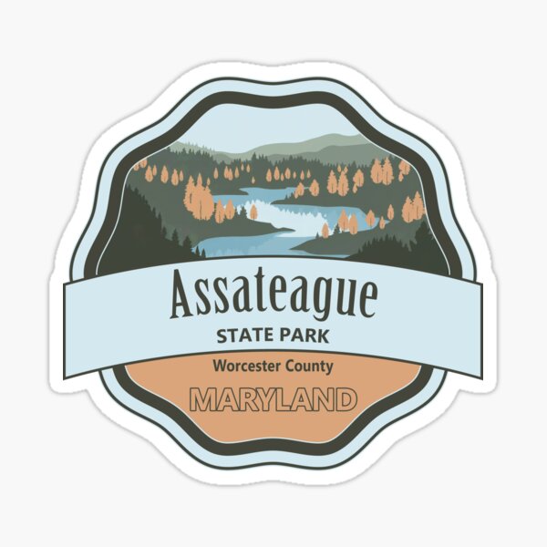 Item preview, Assateague State Park Worcester County, Maryland designed and sold by Wanderful-roads.