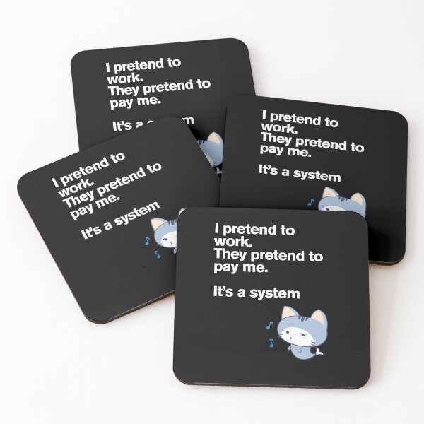 Item preview, Pretending to work designed and sold by whatthefoxsays.