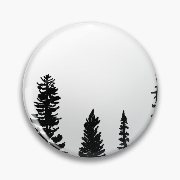 Item preview, Evergreen Tree Illustration – Nature-Inspired Design for Stickers, Apparel & Home Decor designed and sold by artsyemsdesigns.