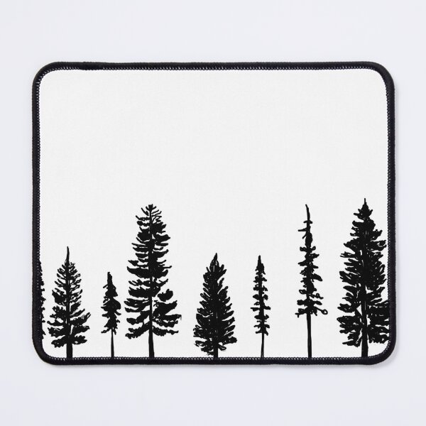Item preview, Evergreen Tree Illustration – Nature-Inspired Design for Stickers, Apparel & Home Decor designed and sold by artsyemsdesigns.