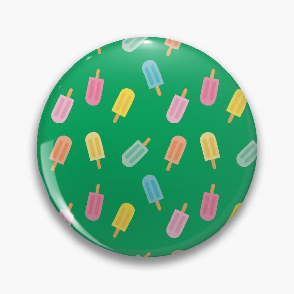 Item preview, Colorful summer design with pastel popsicles and green background designed and sold by StudioPippinDesigns.