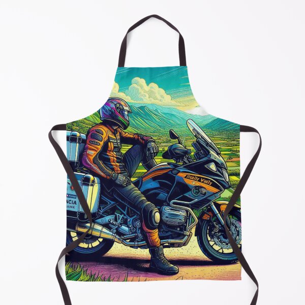 Artikelvorschau, Ride the Horizon – Stilvolles Motorrad-Tourendesign für Biker, Abenteurer und Zweirad-Reiseliebhaber entworfen und verkauft von knalpot-design.