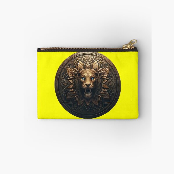 Item preview, ANCIENT BRONZE LION SHIELD (#FFFF00) designed and sold by Marlon Oseguera.