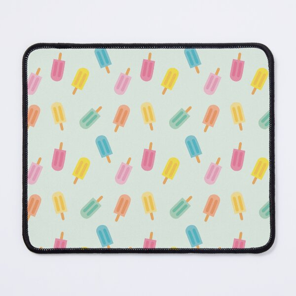Item preview, Colorful summer design with pastel popsicles and soft green background designed and sold by StudioPippinDesigns.