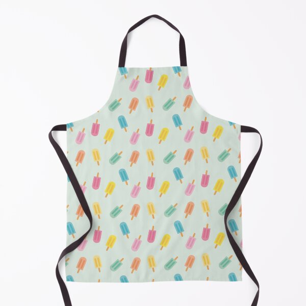 Item preview, Colorful summer design with pastel popsicles and soft green background designed and sold by StudioPippinDesigns.