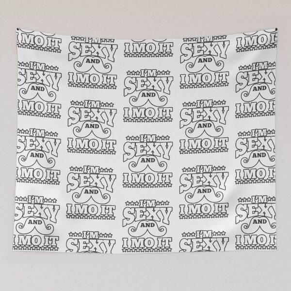 Item preview, Mens I'M Sexy And I Mo It Mustache Men Gag Gift Fun Tshirt designed and sold by itsagrind.