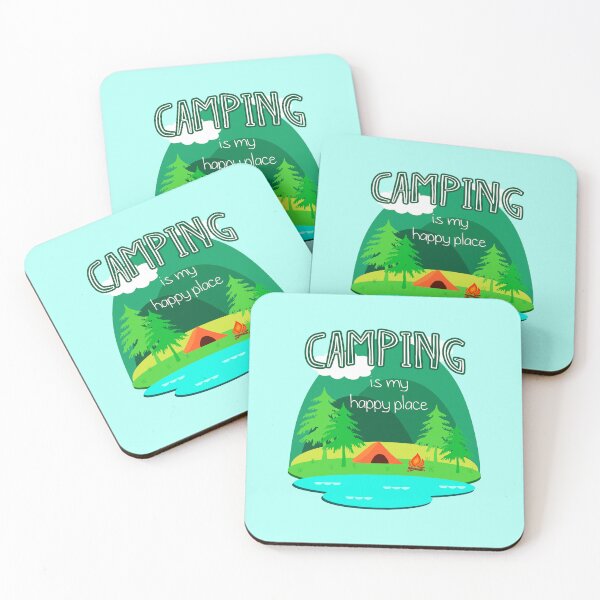 Item preview, Camping is my Happy Place designed and sold by Julie Erin Designs.