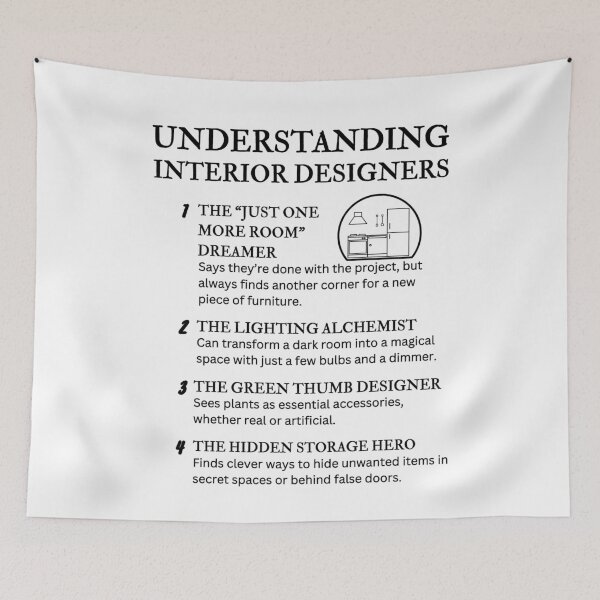Item preview, The Quirky World of Interior Designers designed and sold by PsyFlow35.