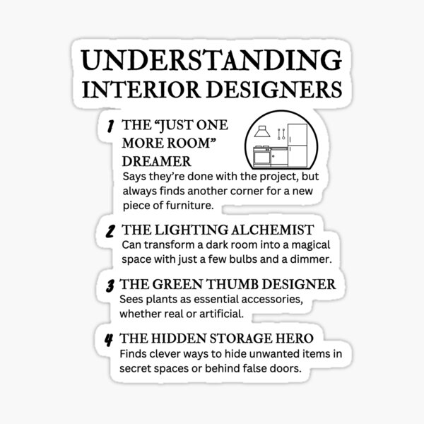 Item preview, The Quirky World of Interior Designers designed and sold by PsyFlow35.