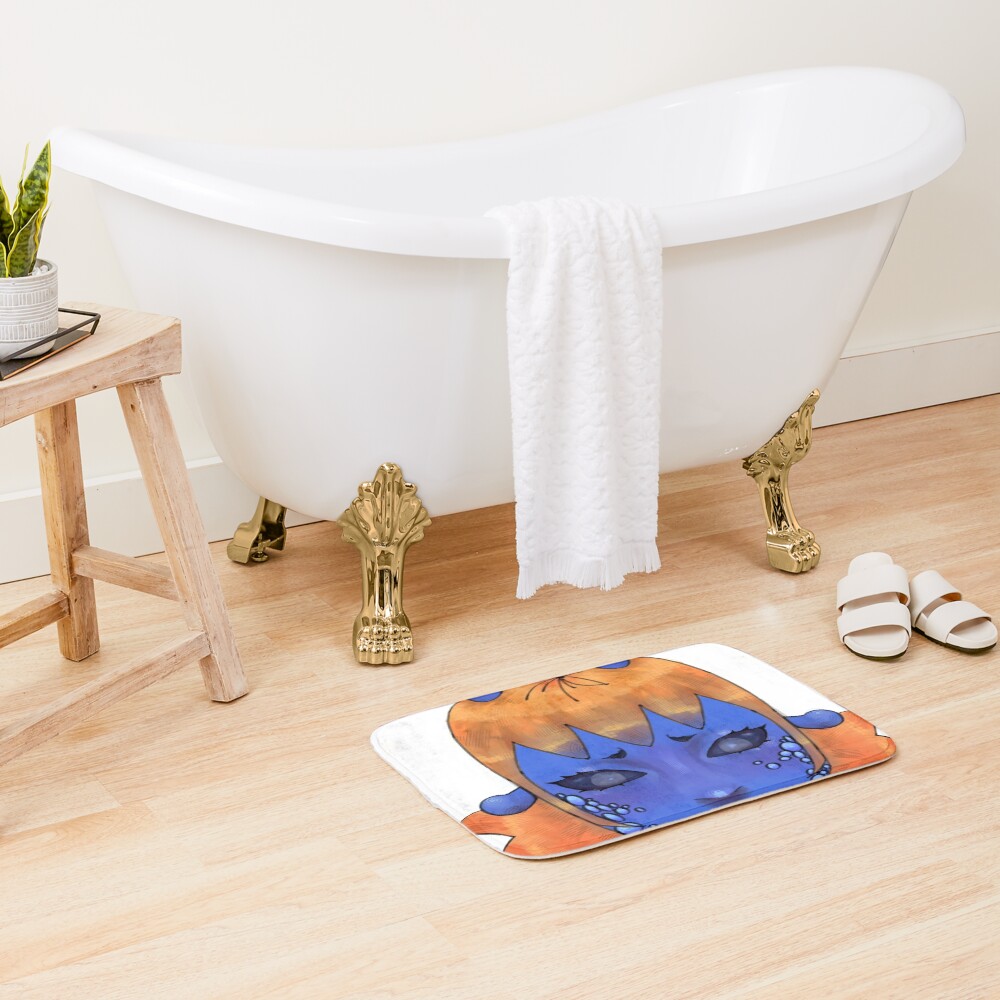 Item preview, Bath Mat designed and sold by Alienbreadbaker.