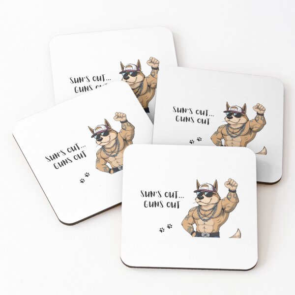 Item preview, Sun's Out.. Guns Out designed and sold by Paws For Effect.
