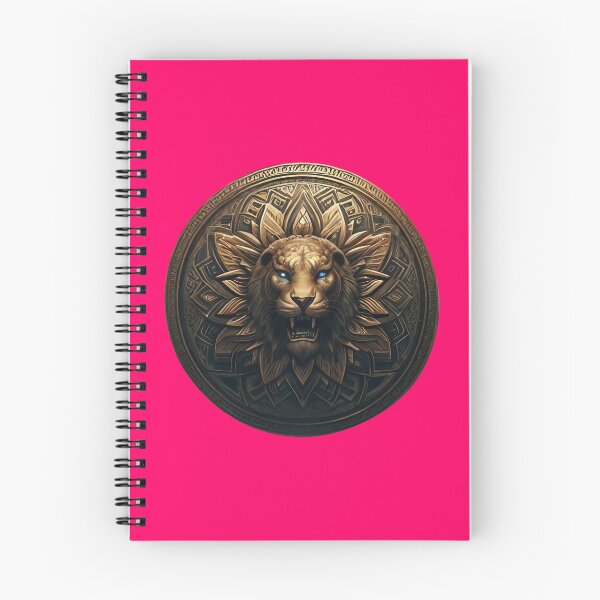 Item preview, ANCIENT BRONZE LION SHIELD (#FF0066) designed and sold by Marlon Oseguera.
