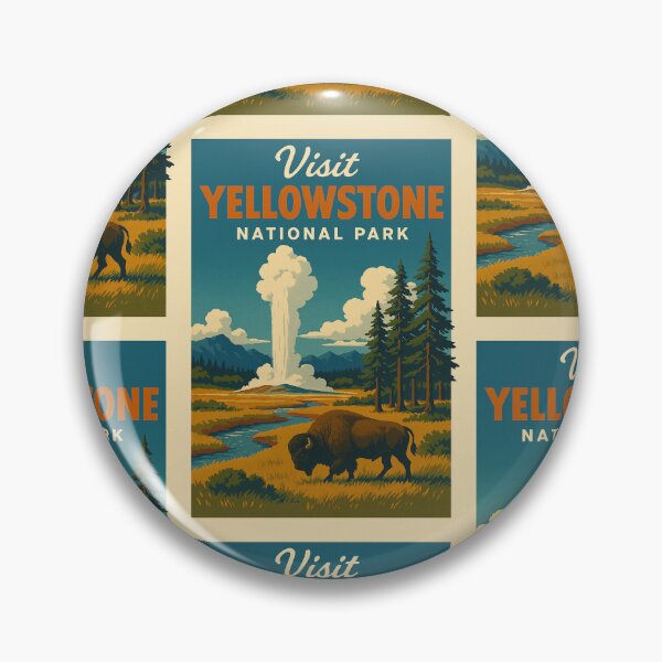 Item preview, Visit Yellowstone designed and sold by CallumGardiner.