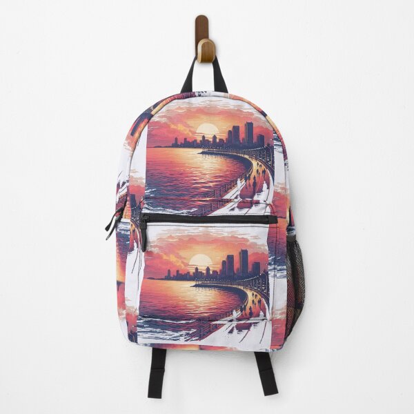 Item preview, Intramuros Manila Sunset – 3-Tone Artistic Sketch of the Walled City, designed and sold by PaintMeWorld.