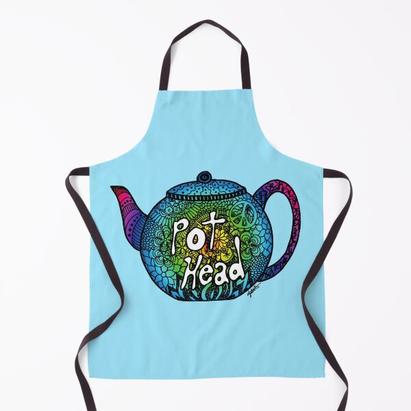 Item preview, Rainbow Tea Pot Head designed and sold by Julie Erin Designs.