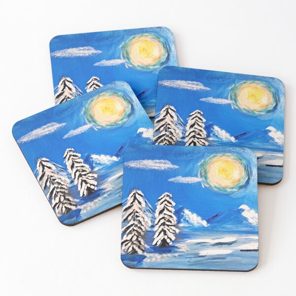 Item preview, Winter in Mountains designed and sold by painttime.