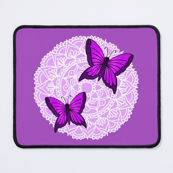 Item preview, Purple Butterfly Mandala designed and sold by Julie Erin Designs.
