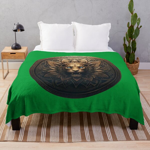 Item preview, ANCIENT BRONZE LION SHIELD (#009933) designed and sold by Marlon Oseguera.