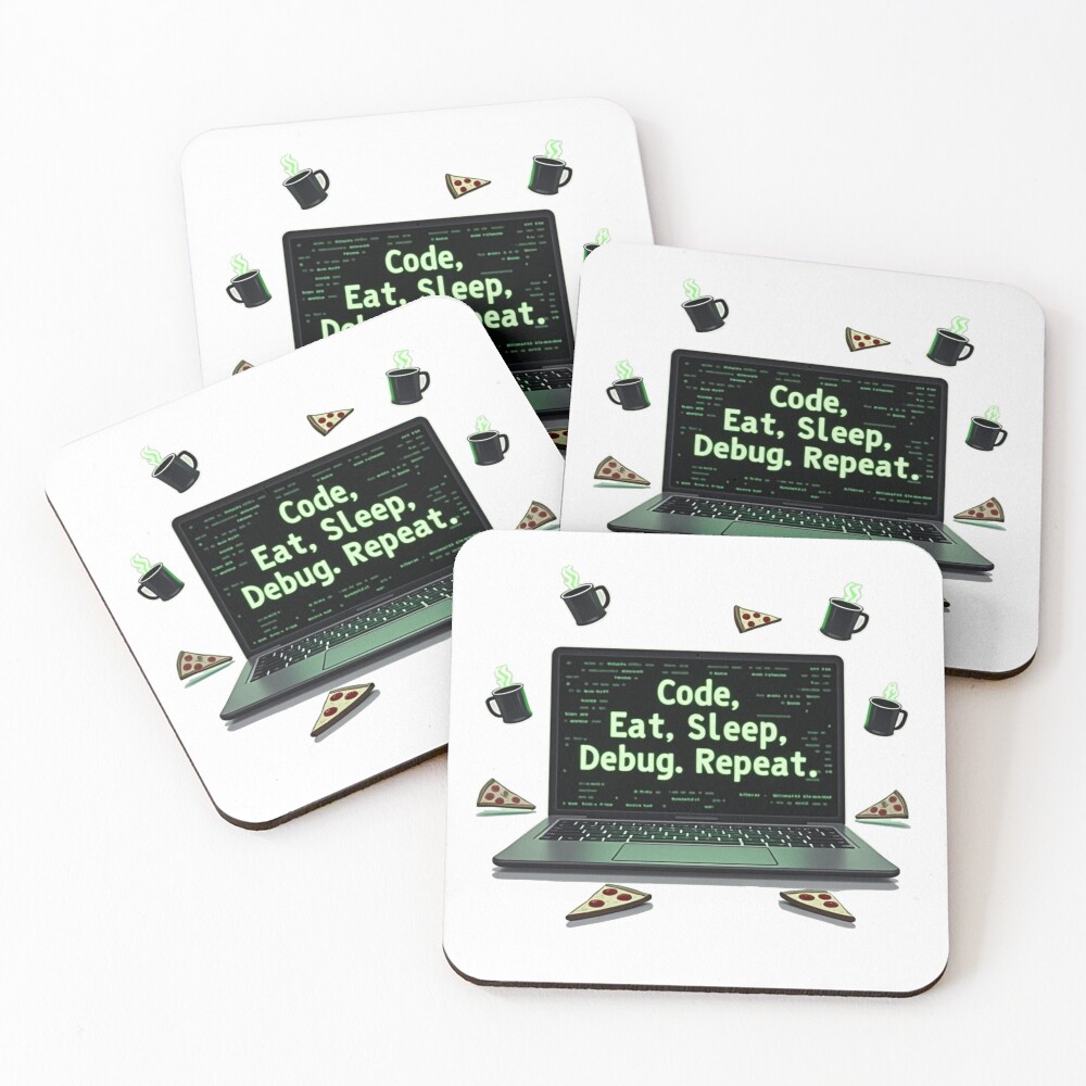 Item preview, Coasters (Set of 4) designed and sold by Niceage.