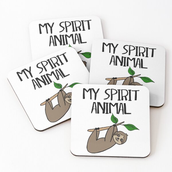Item preview, Sloth is My Spirit Animal designed and sold by Julie Erin Designs.