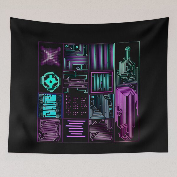 Artikelvorschau, Cyberpunk-Muster entworfen und verkauft von PatronesKawai.