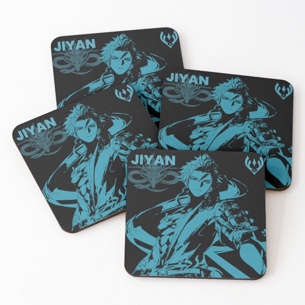 Item preview, Wuthering Waves - Jiyan Stencil designed and sold by CatByteDigital.
