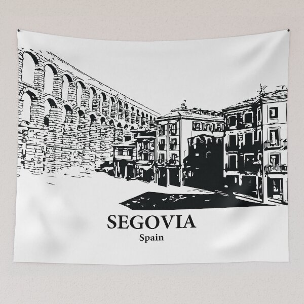 Item preview, Segovia - Spain designed and sold by Lakeric Cityscapes.