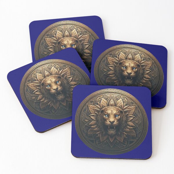 Item preview, ANCIENT BRONZE LION SHIELD (#000066) designed and sold by Marlon Oseguera.