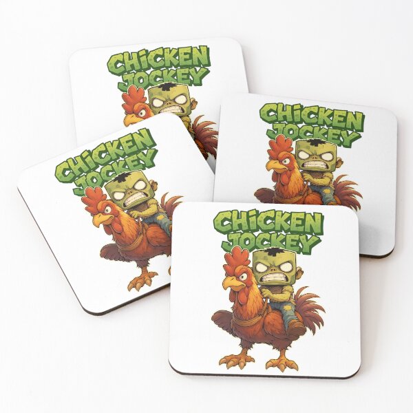 Aperçu de l'œuvre Chicken Jockey créée et vendue par KiwiGrizzly.
