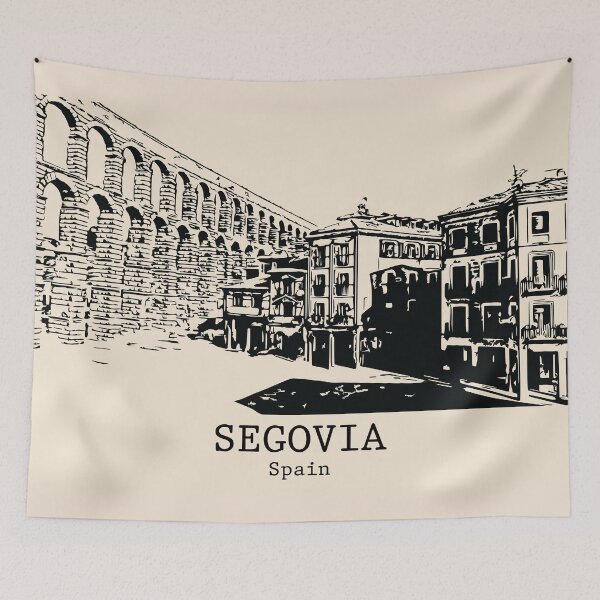 Item preview, Segovia - Spain designed and sold by Lakeric Cityscapes.