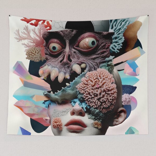 Item preview, Coral Cortex: Surreal Symbiosis designed and sold by OtherworldlyIdeas.