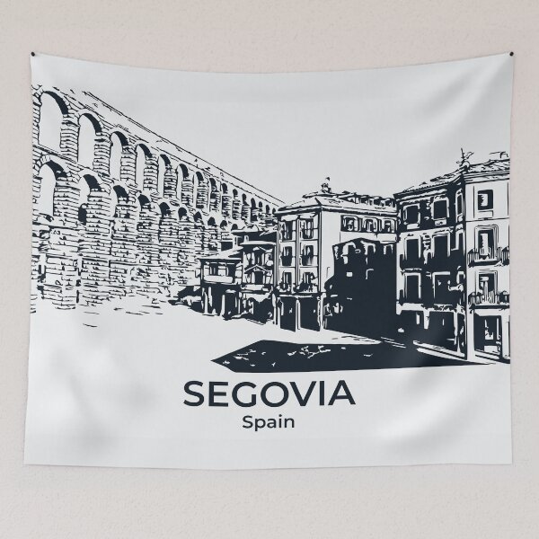 Item preview, Segovia - Spain designed and sold by Lakeric Cityscapes.