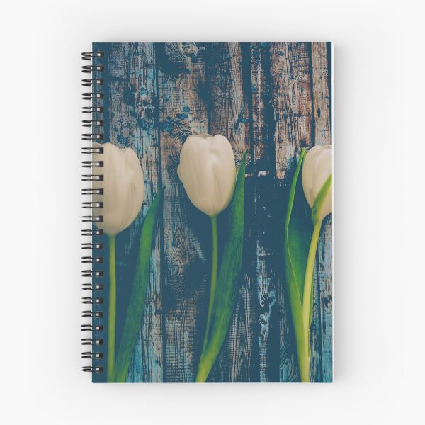 Item preview, Three Tulips Against Rustic Background designed and sold by CountyKent.