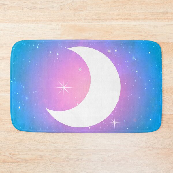 Item preview, Pastel Crescent Moon with Stars designed and sold by Julie Erin Designs.