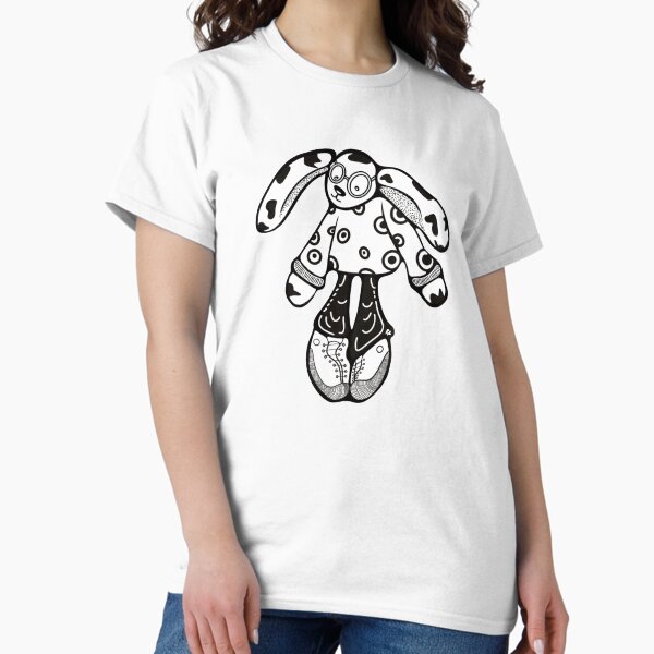 Item preview, Cute bunny with glasses and sneakers. Line drawing.  designed and sold by LayerCakeDigDes.
