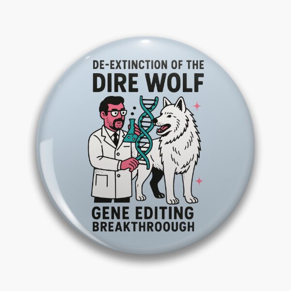Item preview, Gene Editing Breakthrough: Dire Wolf Reborn designed and sold by zzz888.
