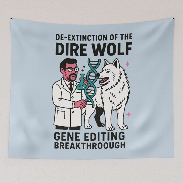 Item preview, Gene Editing Breakthrough: Dire Wolf Reborn designed and sold by zzz888.