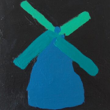 Artwork thumbnail, A Cold Coloured Windmill by artistDanJ