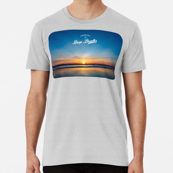 Artikel-Vorschau von Tiefe Atemzüge Sonnenuntergang am Meer, designt und verkauft von DeepBreathsCo.