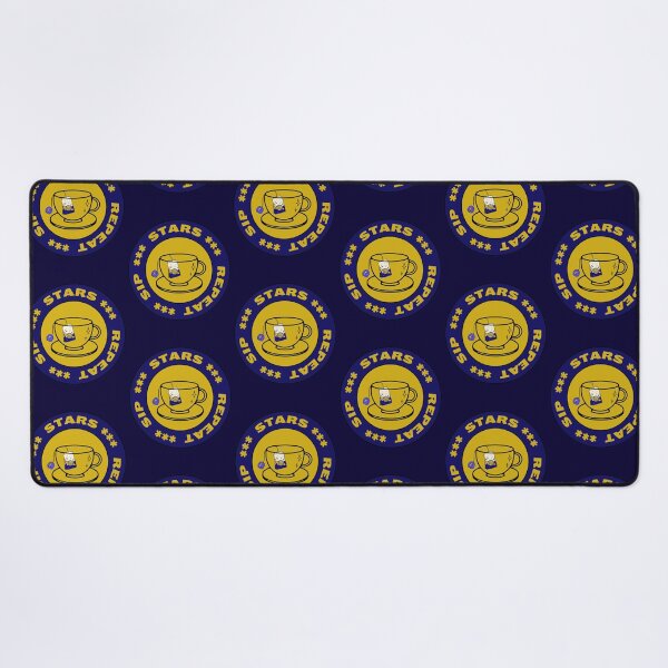 Item preview, Sip, Stars, Repeat. Cosmic tea (blue and yellow) designed and sold by MySciPic.