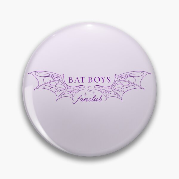 Item preview, Bat boys fan club illustration illyrian wings purple designed and sold by FunkenflugPrint.