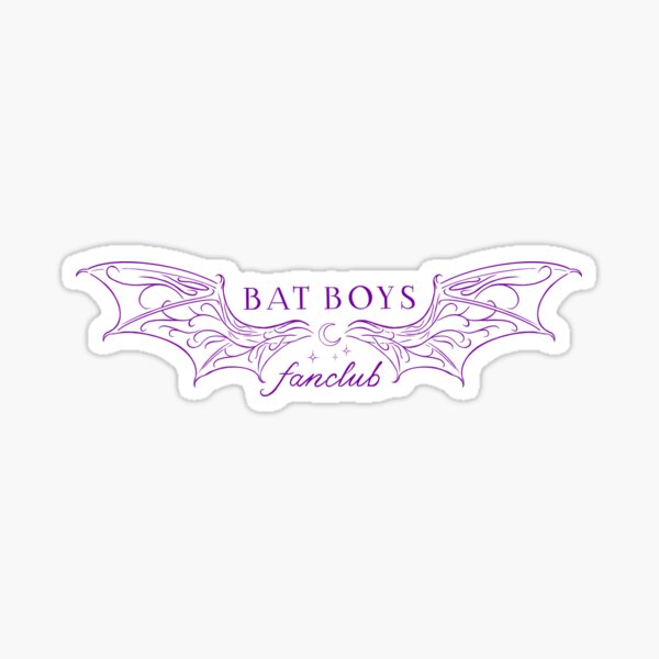 Artikel-Vorschau von Bat boys fanclub illustration illyrian wings purple, designt und verkauft von FunkenflugPrint.