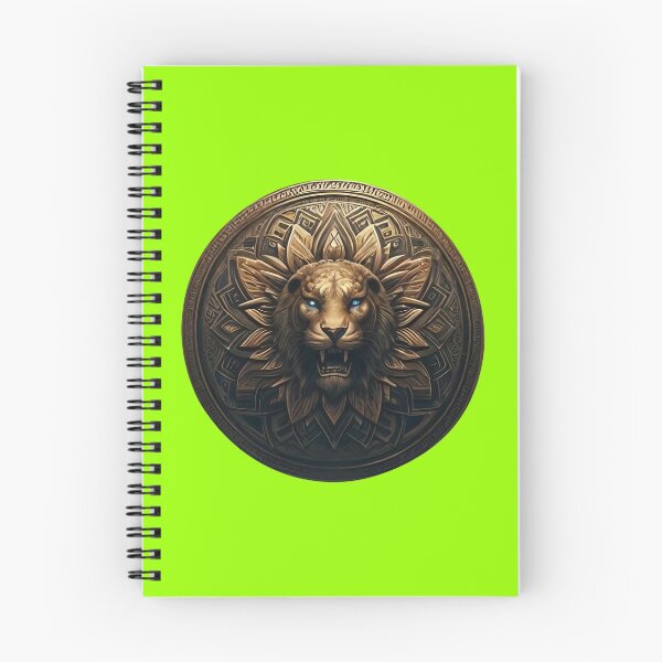 Item preview, ANCIENT BRONZE LION SHIELD (#99FF00) designed and sold by Marlon Oseguera.