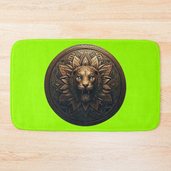 Item preview, ANCIENT BRONZE LION SHIELD (#99FF00) designed and sold by Marlon Oseguera.