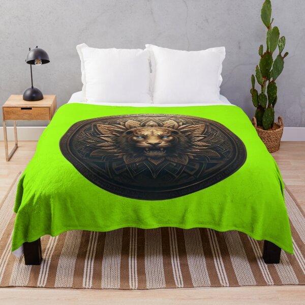 Item preview, ANCIENT BRONZE LION SHIELD (#99FF00) designed and sold by Marlon Oseguera.
