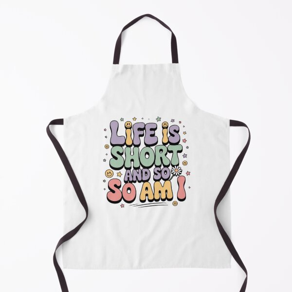 Item preview, Life Is Short And So Am I designed and sold by Mateusz Majcherek.