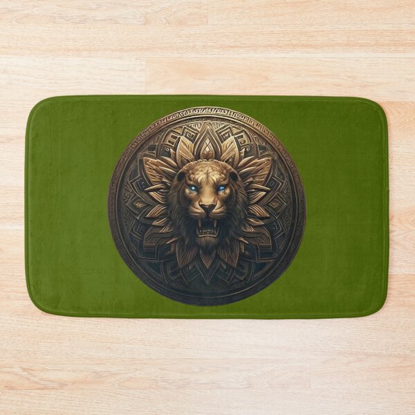 Item preview, ANCIENT BRONZE LION SHIELD (#496100) designed and sold by Marlon Oseguera.