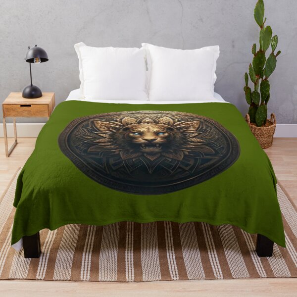 Item preview, ANCIENT BRONZE LION SHIELD (#496100) designed and sold by Marlon Oseguera.