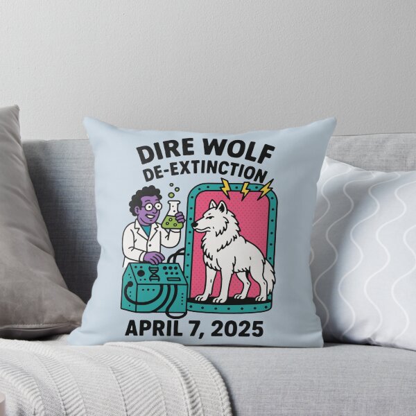 Item preview, Dire Wolf De-extinction April 7, 2025 designed and sold by zzz888.